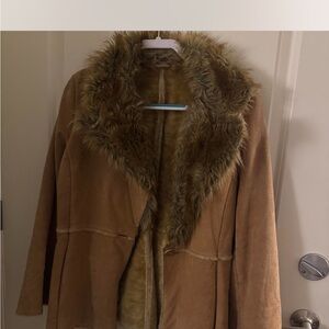 Tan Fur Penny Lane Coat